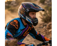Kamikaze Kask pełny Ninja - L - 1526325 - zdjęcie 5